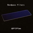 40/20 690nm Edmund JGS1 Optics Bandpass Filters 68*15*1mm