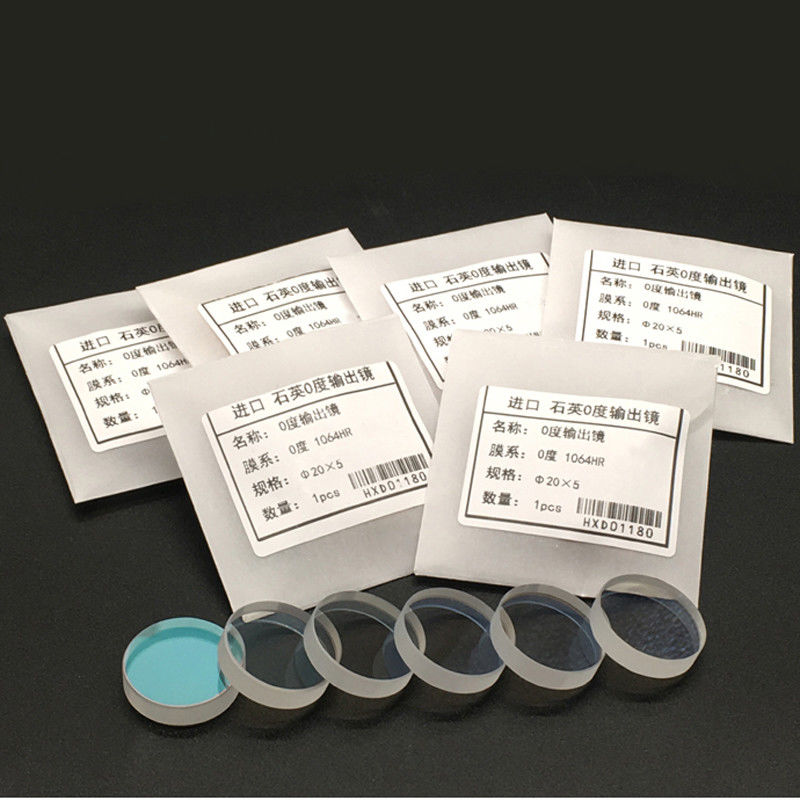 Double Sided Coating 20*4mm 0 Degree Laser Output Lens