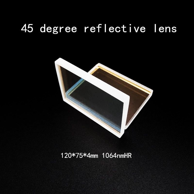 Cuboid Rectangle 45 Degree Reflective Lens 1064nmHR H-K9L 120*75*4mm