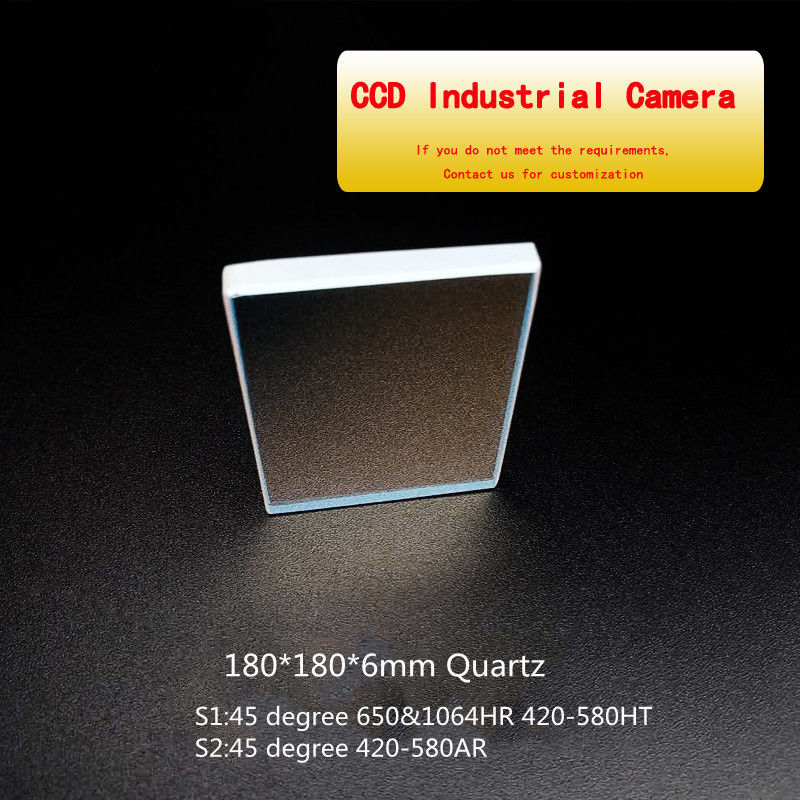 Quartz 45 Degree CCD Lens 355 & 650HR 420-580HT Coating