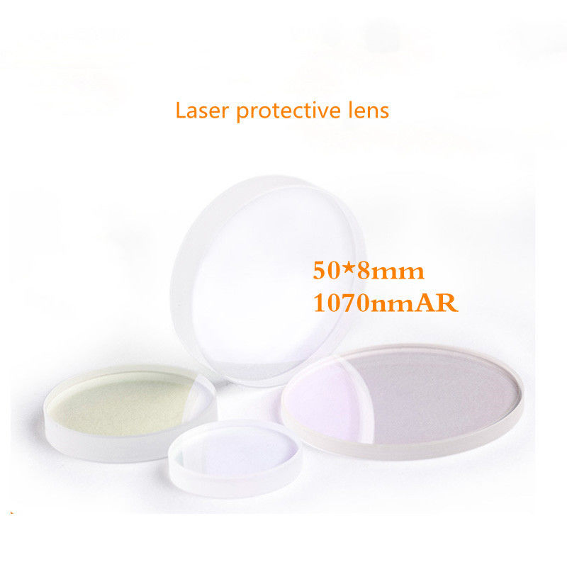 50*8mm Quartz JGS1 Laser Optical Lens Window Protective Glass Laser Cutting Machine